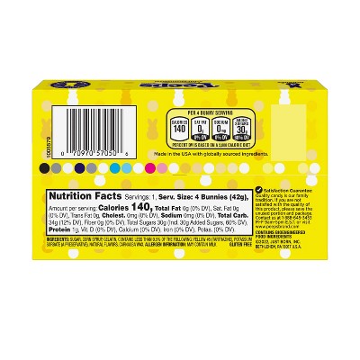 Peeps Easter Yellow Bunnies - 1.5oz/4ct