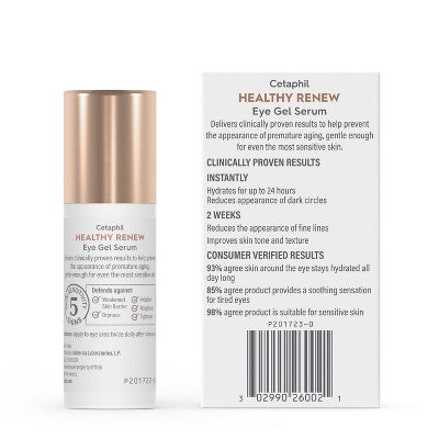 Cetaphil Healthy Renew Eye Gel Serum - 0.5oz
