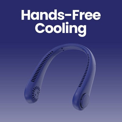 GEMS Portable Neck Fan - Blue