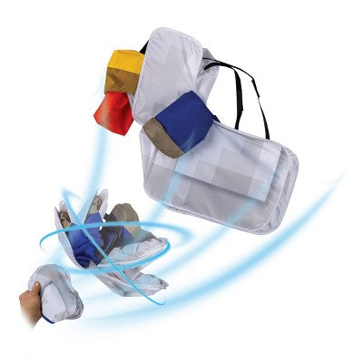 Minecraft Kids' Chicken Jockey Pop Out Ride on Costume Suit Unisize 8+