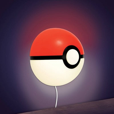 Pokemon Poke Ball 3D Wall Light