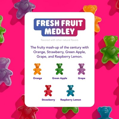 Tandy Belly Bears Fresh Fruit Medley Gummy Supplements - 1.76oz