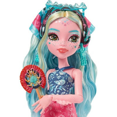 Monster High Skulltimate Secrets Gore-geous Oasis Playset, Lagoona Blue Doll and Accessories