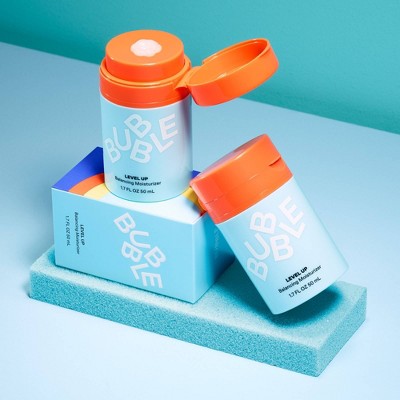 Bubble Skincare Level Up Balancing Gel Moisturizer - 1.7 fl oz: For Sensitive, Acne-Prone Skin, Oil-Free, Unscented