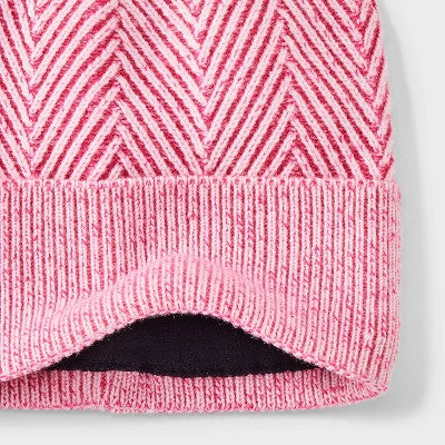 Kids' Knit Beanie Hat - All In Motion Pink