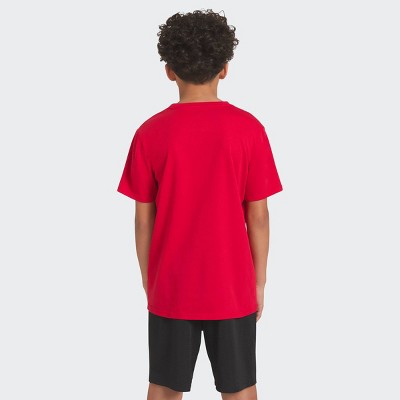 Champion Kids' Signature Patch Graphic T-Shirt - Red M