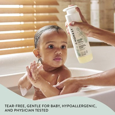 The Honest Company Sensitive Shampoo + Body Wash - Fragrance Free - 18 fl oz