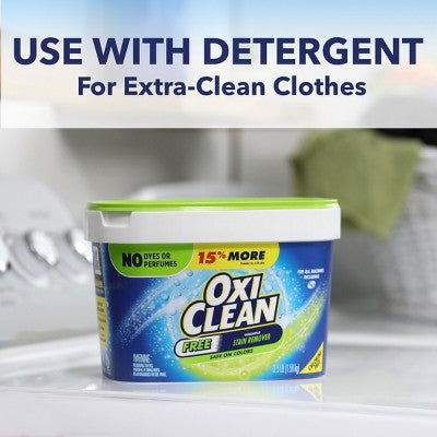 OxiClean Versatile Stain Remover Free Powder - 3lbs