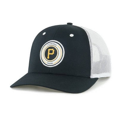 MLB Pittsburgh Pirates Orbit Hat: Adjustable Snapback, Team Logo Design