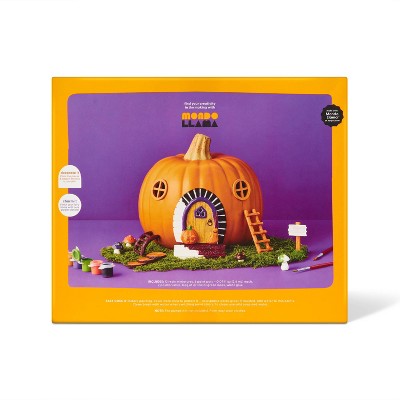 Halloween Craft Ceramic Pumpkin Decor Painting Kit - Mondo Llama