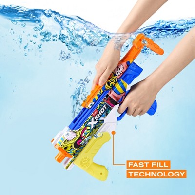 XSHOT Water Skins Fast Fill Hyperload Water Blaster - Sponge Bob