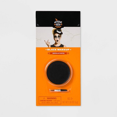 Black Solid Pot Just Add Water Halloween Makeup with Brush: Hyde and EEK! Boutique
