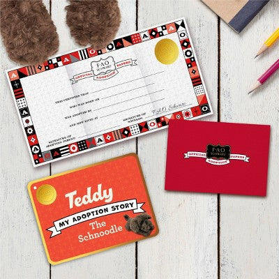 FAO Schwarz 22" Adopt-A-Pets Schnoodle