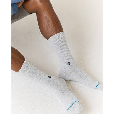 Stance Men's Serape Crew Socks 2pk - Heathered Blue 6-12