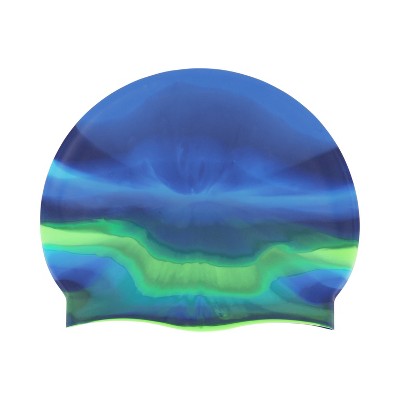 Speedo Adult Printed Swim Cap - Navy
