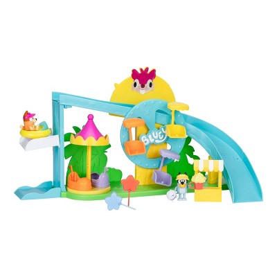 Bluey Amusement Park Playset (Target Exclusive): Plastic Doll Playset for Ages 3 (LOCAL PICKUP ONLY)