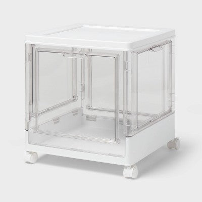 Stackable Collapsible Cube with Doors - Brightroom