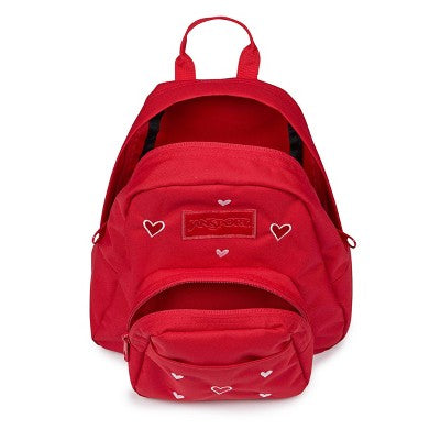JanSport Half Pint Miniature Bag - Red Party Hearts (LOCAL PICKUP ONLY)