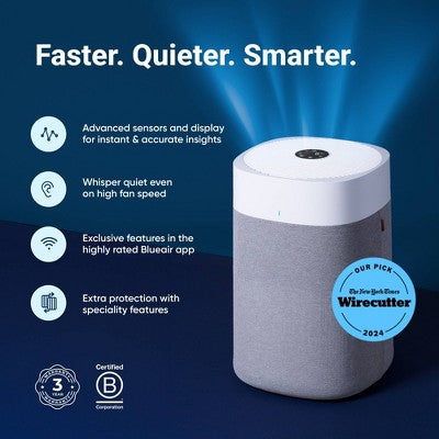 Blueair Pure 211i Max HEPA Air Purifier, 3000 sq. ft. Coverage, Smartphone App Control (LOCAL PICKUP ONLY)