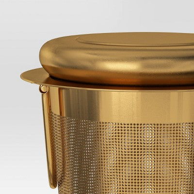 Loose Leaf Strainer Tea Accessory Gold - Threshold