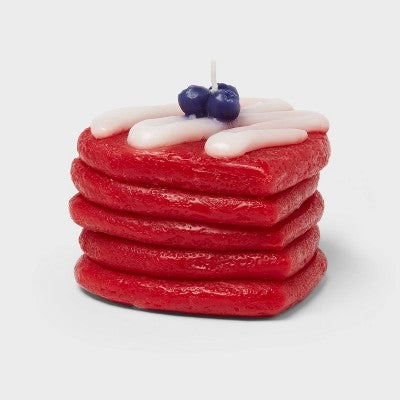 Blueberry Heart Shaped Cake Figural Candle - Room Essentials