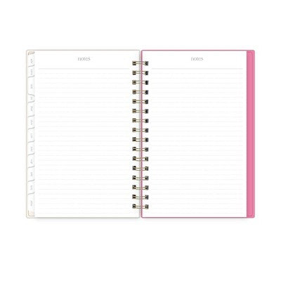 Rhi James for Blue Sky Daily/Monthly Planner 15 Month Wirebound 5"x8"" Printed - Cream Dot