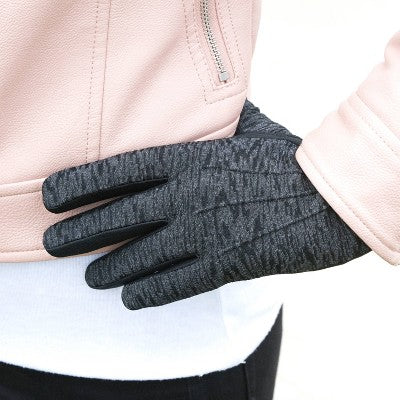 Isotoner Microsuede Gloves - S/M