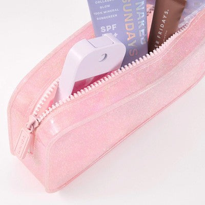 Case-Mate Jelly Makeup Bag - Ballet Pink Twinkle