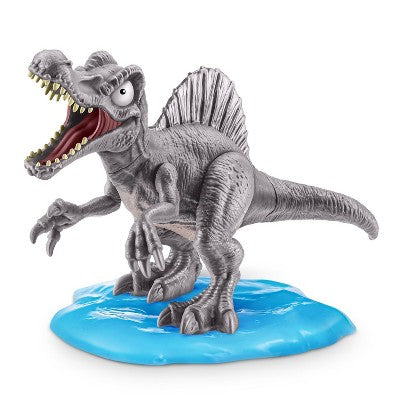 Smashers Dino vs Aliens Animal Figure: 20-Piece Plastic Playset for Kids