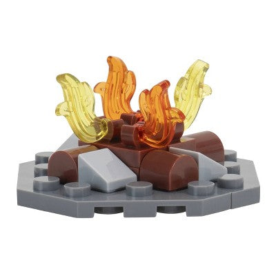 Adopt Me! Fox with Campground Building Set - 139pc