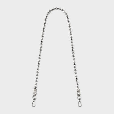 Ball Chain Shoulder Handbag Strap - A New Day Silver