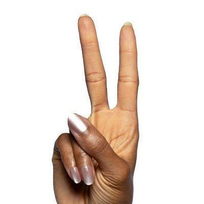 Olive & June Press-On Fake Nails - Short Round - Velvet HZ - 48ct