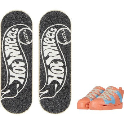 Hot Wheels Skate Retro Fingerboard + Shoe Set - 4pk 1