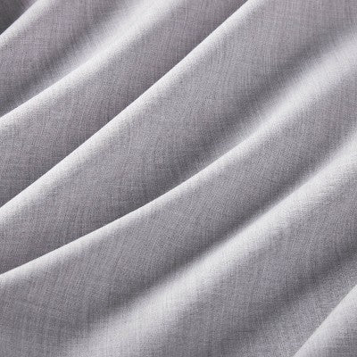 Fitted Crib Sheet Solid - Cloud Island Dark Gray