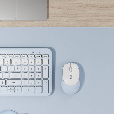 Bluetooth Ergonomic Mouse - heyday Pastel Blue