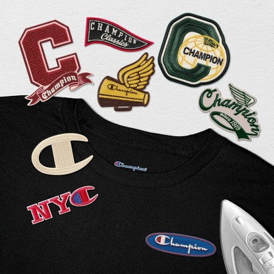 Champion Globe Patch - Green