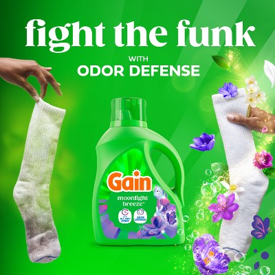 Gain Moonlight Breeze HE Deep Cleaning Concentrated Liquid Laundry Detergent 32 Loads - 42 fl oz