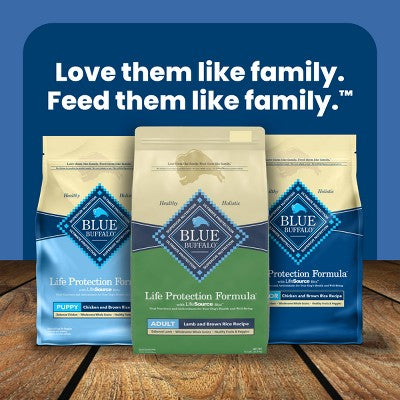 Blue Buffalo Life Protection Formula Natural Adult Dry Dog Food with Lamb and Brown Rice - 15lbs (LOCAL PICKUP ONLY)