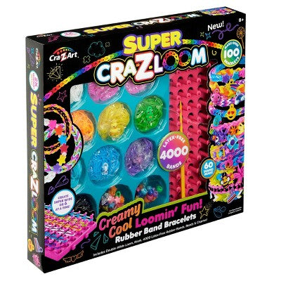 Cra-Z-Loom Ultimate Rubber Band Loom Creamy Cool