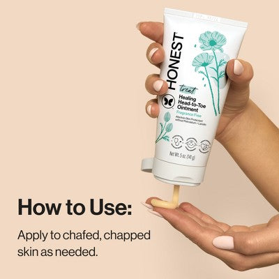The Honest Company Healing Head-to-Toe Ointment Fragrance Free - 5oz