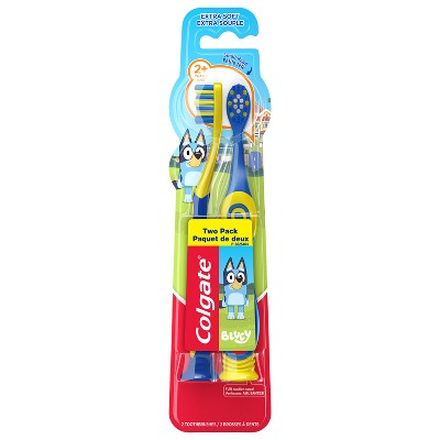 Colgate Kids Bluey Manual Toothbrush Extra Soft - 2ct