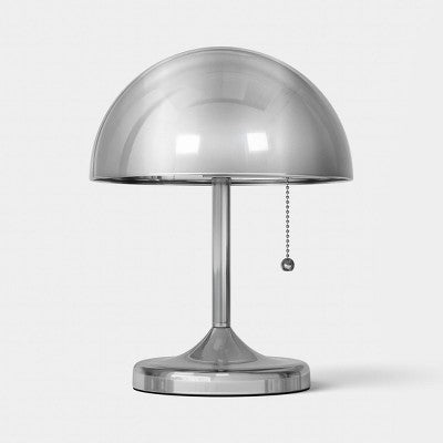 Trend Metal Shade with Chrome Base Table Lamp Silver - Room Essentials