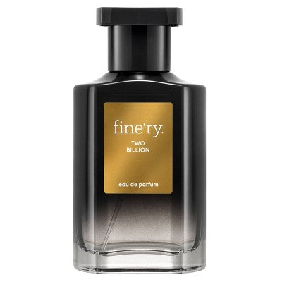 fine'ry. Men's Eau De Cologne - Two Billion - 2 fl oz: Paraben-Free, Phthalate-Free, Vegan, Spicy Scent