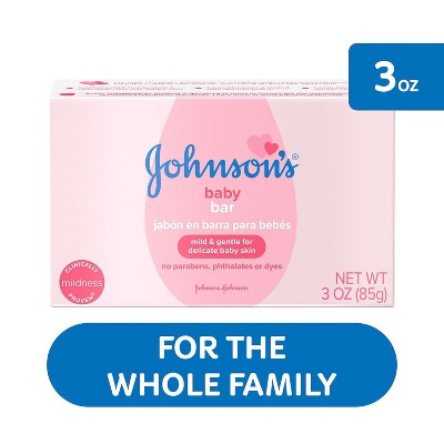 Johnsons Baby Soap Bar 3Oz 1 BAR