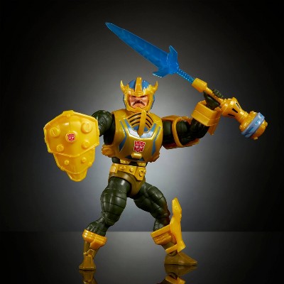 Masters of Universe Origins & Transformers Bumblebee Armor Man