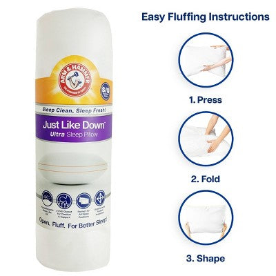 Arm & Hammer Soft Just Like Down Sleep Pillow