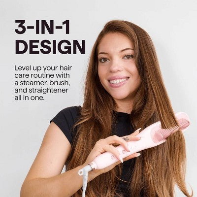 Wavytalk Steamline Pro Steam Hair Straightener Brush, Steam Reduces Damage & Nourishes Hair, Model B395
