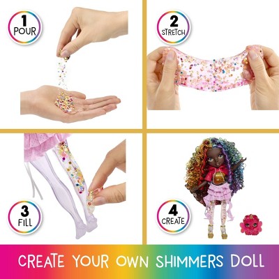 Rainbow High Rainbow Shimmers with Slime - Iris, Rainbow 11"