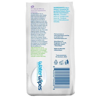WaterWipes Sensitive+ Soothing Wipes, 3-In-1 Cleans,Soothes, 99% Water with Botanical Extract, Unscented & Hypoallergenic Baby Wipes, 240ct