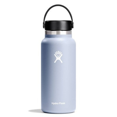 Hydro Flask 32oz Wide Mouth Bottle - Surf: Vacuum-Insulated, BPA-Free, Leakproof